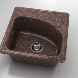  Mивка Classic 201, Granicite, 560 Merlot,  с включен сифон  - Bucătărie