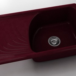  Mивка Classic 203, Polymer Marble, 15 Кадифе, с включен сифон  - Bucătărie