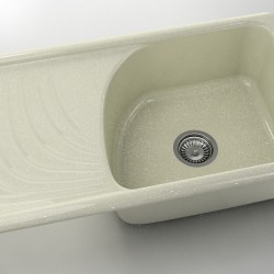  Mивка Classic 203, Granicite, 211 Silver Stone, с включен сифон  - Bucătărie