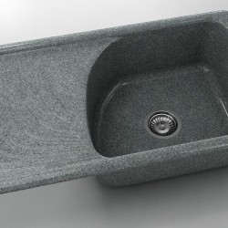  Mивка Classic 203, Granicite, 254 Slate, с включен сифон  - Bucătărie