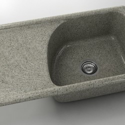  Mивка Classic 203, Granicite, 255 Tweed, с включен сифон  - Bucătărie