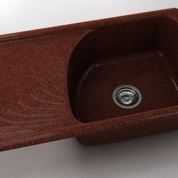  Mивка Classic 203, Granicite, 939 Brick wall, с включен сифон  - Bucătărie