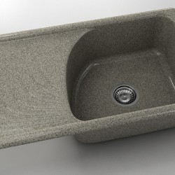  Mивка Classic 203, Granicite, 940 Space Gray, с включен сифон  - Bucătărie