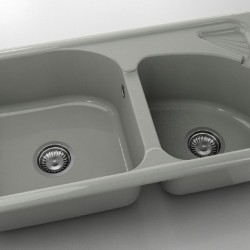  Mивка Classic 204, Polymer marble, 13 Инокс, с включен сифон  - Bucătărie
