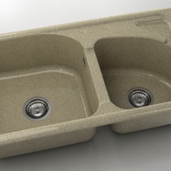  Mивка Classic 204, Granicite, 134 Sahara, с включен сифон  - Bucătărie
