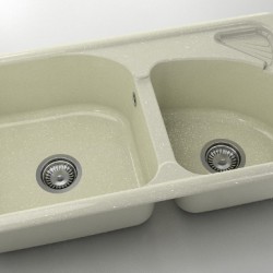  Mивка Classic 204, Granicite, 211 Silver Stone, с включен сифон  - Bucătărie