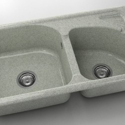  Mивка Classic 204, Granicite, 219 Polar, с включен сифон  - Bucătărie