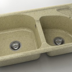  Mивка Classic 204, Granicite, 229 Sandcastle, с включен сифон  - Bucătărie