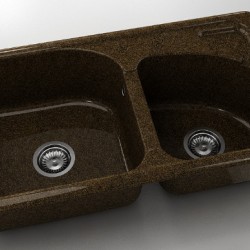  Mивка Classic 204, Granicite, 349 Sandstone, с включен сифон  - Bucătărie