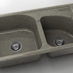  Mивка Classic 204, Granicite, 940 Space Gray, с включен сифон  - Bucătărie