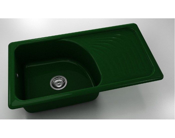 Mивка Classic 205, Polymer Marble, 09 Зелен гранит, с включен сифон