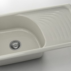  Mивка Classic 205, Polymer Marble, 11 Сив гранит, с включен сифон  - Bucătărie