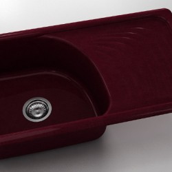  Mивка Classic 205, Polymer Marble, 15 Кадифе, с включен сифон  - Bucătărie
