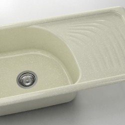  Mивка Classic 205, Granicite, 211 Silver Stone, с включен сифон  - Bucătărie