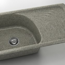  Mивка Classic 205, Granicite, 255 Tweed, с включен сифон  - Bucătărie
