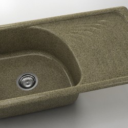  Mивка Classic 205, Granicite, 330 Walnut Toffee, с включен сифон  - Bucătărie