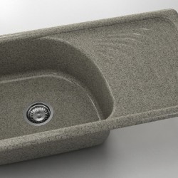  Mивка Classic 205, Granicite, 940 Space Gray, с включен сифон  - Bucătărie