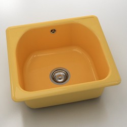  Mивка Classic 207, Polymer marble, 06 Андалусия, с включен сифон  - Bucătărie