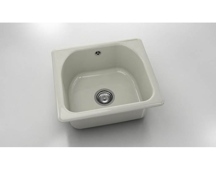 Mивка Classic 207, Polymer marble, 11 Сив гранит, с включен сифон