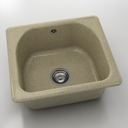  Mивка Classic 207, Granicite, 134 Sahara,  с включен сифон  - Bucătărie