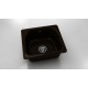 Mивка Classic 207, Polymer marble, 18 Тъмно венге, с включен сифон