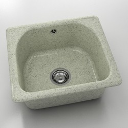  Mивка Classic 207, Granicite, 210 Pewter,  с включен сифон  - Bucătărie