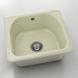  Mивка Classic 207, Granicite, 211 Silver Stone,  с включен сифон  - Bucătărie