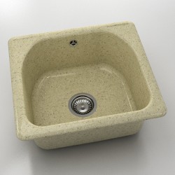  Mивка Classic 207, Granicite, 229 Sandcastle,  с включен сифон  - Bucătărie