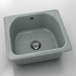  Mивка Classic 207, Granicite, 259 Platina,  с включен сифон  - Bucătărie