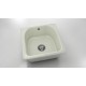 Mивка Classic 208, Polymer marble, 02 Полярен гранит,  с включен сифон