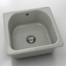  Mивка Classic 208, Polymer marble, 13 Инокс,  с включен сифон  - Bucătărie