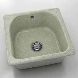  Mивка Classic 208, Granicite, 210 Pewter,  с включен сифон  - Bucătărie