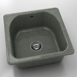  Mивка Classic 208, Granicite, 230 Rosetta Stone,  с включен сифон  - Bucătărie
