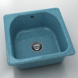  Mивка Classic 208, Granicite, 740 Planetarium,  с включен сифон  - Bucătărie