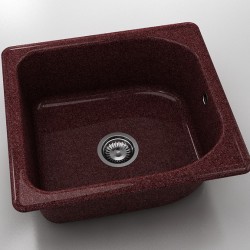  Mивка Classic 209, Granicite, 100 Bordo, с включен сифон  - Bucătărie