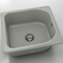  Mивка Classic 209, Polymer marble, 13 Инокс, с включен сифон  - Bucătărie