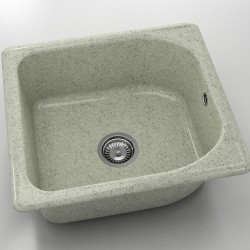  Mивка Classic 209, Granicite, 210 Pewter, с включен сифон  - Bucătărie