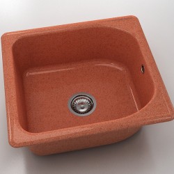 Mивка Classic 209, Granicite, 239 Dark selmon, с включен сифон  - Bucătărie