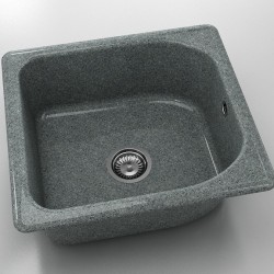  Mивка Classic 209, Granicite, 254 Slate, с включен сифон  - Bucătărie