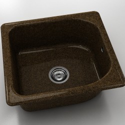 Mивка Classic 209, Granicite, 349 Sandstone, с включен сифон  - Bucătărie