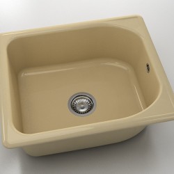  Mивка Classic 210, Polymer Marble, 05 Капучино гранит, с включен сифон  - Bucătărie