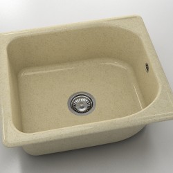  Mивка Classic 210, Granicite, 127 Carnation, с включен сифон  - Bucătărie