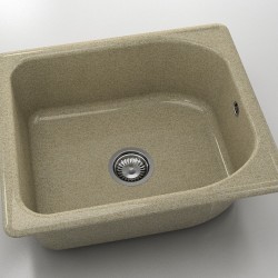  Mивка Classic 210, Granicite, 134 Sahara, с включен сифон  - Bucătărie