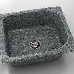  Mивка Classic 210, Granicite, 254 Slate, с включен сифон  - Bucătărie