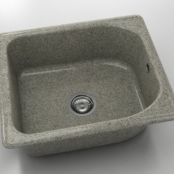  Mивка Classic 210, Granicite, 255 Tweed, с включен сифон  - Bucătărie
