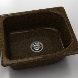 Mивка Classic 210, Granicite, 349 Sandstone, с включен сифон  - Bucătărie