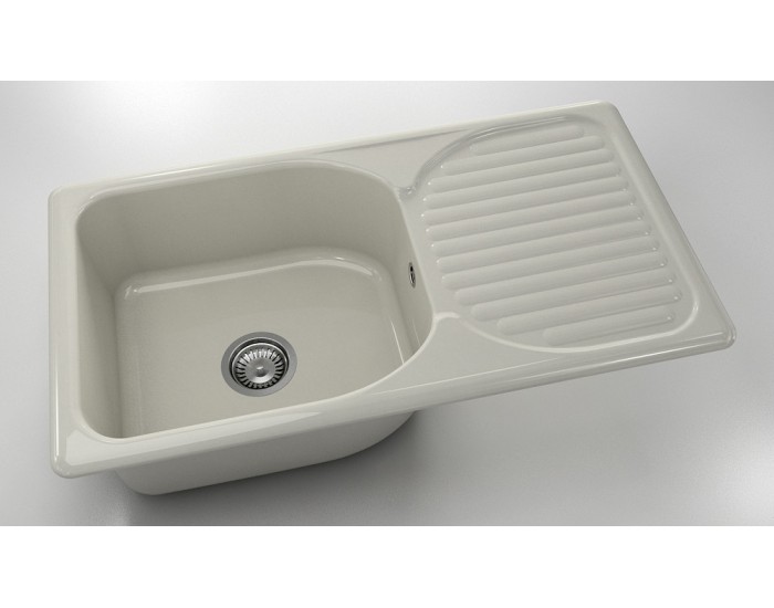 Mивка Classic 211, Polymer Marble, 11 Сив гранит, с включен сифон