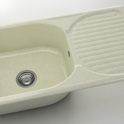  Mивка Classic 211, Granicite, 211 Silver Stone, с включен сифон  - Bucătărie
