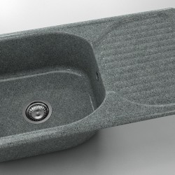  Mивка Classic 211, Granicite, 254 Slate, с включен сифон  - Bucătărie