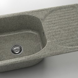  Mивка Classic 211, Granicite, 255 Tweed, с включен сифон  - Bucătărie